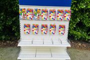 Shop Shelving Sweets Display Unit With Branding