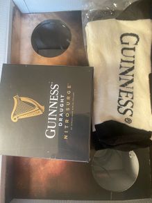 Guinness Draught beer Nitrosurge Device with socks