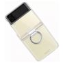 Galaxy Z Flip3 5G Clear Cover with Ring Transparent Image 2