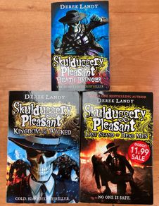 Skulduggery Pleasant Books 6,7&8 by Derek Landy