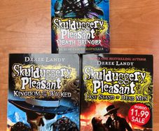 Skulduggery Pleasant Books 6,7&8 by Derek Landy