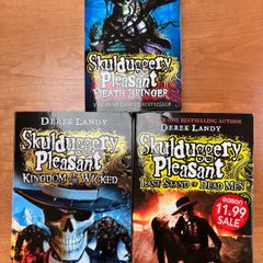 Skulduggery Pleasant Books 6,7&8 by Derek Landy