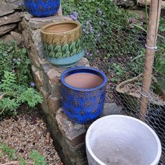 Indoor plant pots