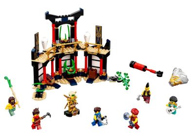 Lego Ninjago 71735: Tournament of Elements (2021) 100% Complete (NO BOX)