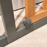Stair Baby Safety Gate - by Lindam in beech and metal finish Image 4