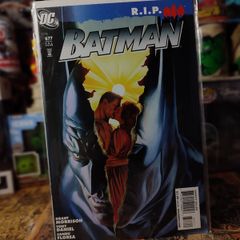 Batman ! Issue #677 ! Batman R.I.P ! by Grant Morrison and Alex Ross ! 2008 ! by DC Comics !