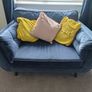 French Connection Zinc Cuddler Sofa Image 3