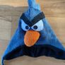 Angry Birds knitted winter hats for kids fleece lined Image 3
