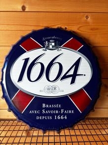 Kronenbourg 1664 Bottle Cap Wall Display