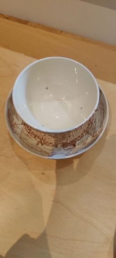 Vintage Teacup Pretoria Voortrekker Centenary 1838-1938 Porcelain Bowl. South Africa.