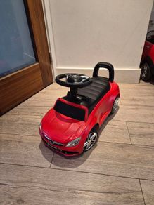 Childrens ride on push mercedes car