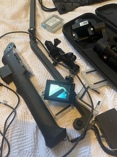 Go pro Hero 4 with gimbal