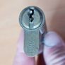 ISEO Euro Cylinder lock with one key  used  length 80mm Image 4