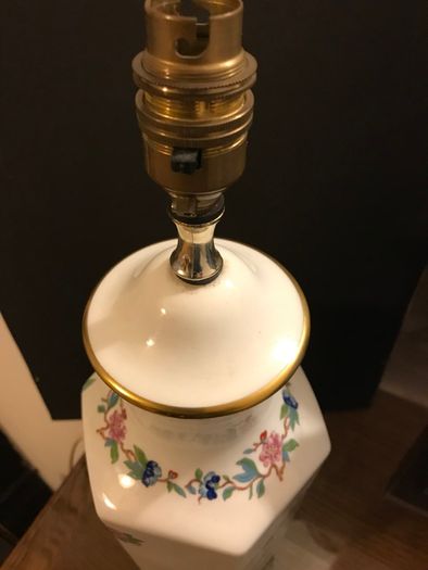 Vintage Large Aynsley Table Lamp