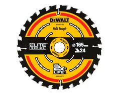 DeWalt DT10624 165mm 24T 20mm Elite Circular Saw Blade