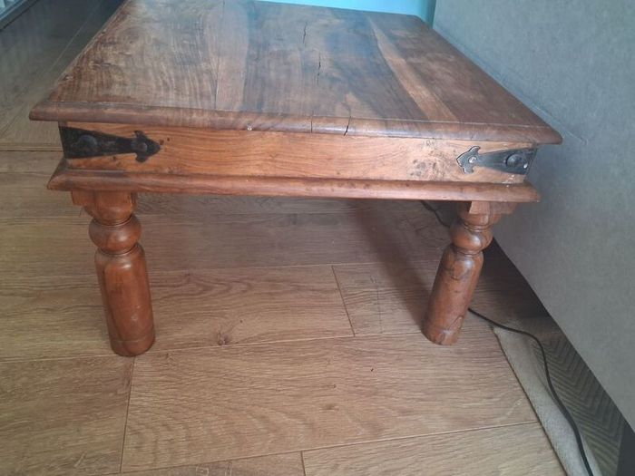 Wooden coffee table