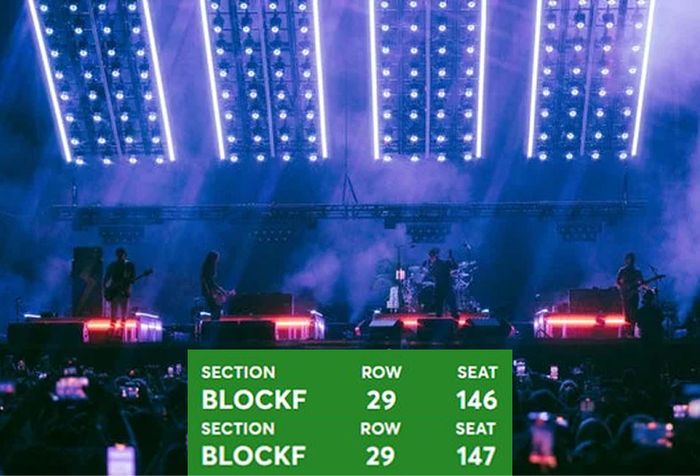 The Strokes - 2 x Tickets (1 standing, 1 seated)