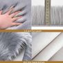 MULTIPLE SIZES/COLOURS AVAILABLE Rectangular Sofa Floor Rugs Faux Fur Fluffy Area Rug Floor Carpet for Living Room Bedroom Decor Image 4