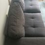 Navy 8ft harvey Norman sofa Image 5