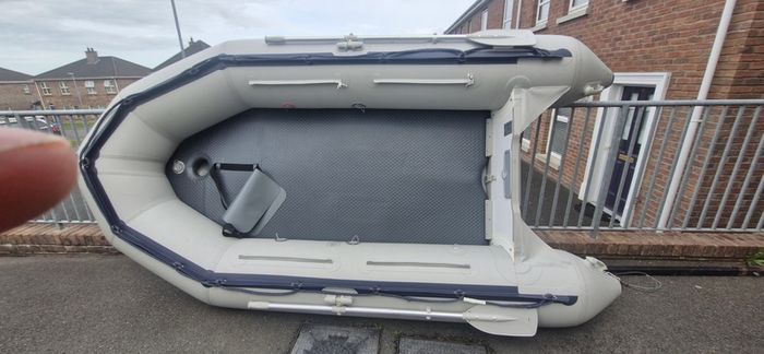 Inflatable boat 3.6m(no engine)+trailer