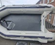 Inflatable boat 3.6m(no engine)+trailer