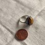 Tigers Eye Ring Silver Image 3