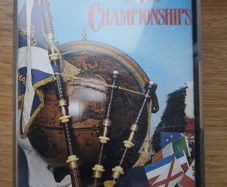 The World Pipe Bands Championships 1987 On Audio Cassette Tape.