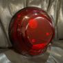 Vintage Czech Design From Miracle Studio Red 7 inch Bowl Image 5