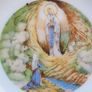 Vintage Lourdes Ashtray ( Limoges France ) Image 2