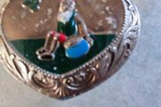 Old Vintage Irish metal Trinket Box.