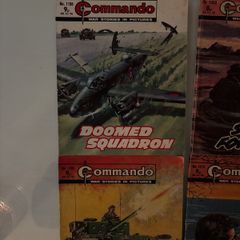 Commando war graphic novel books x 9
