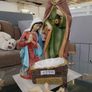 Large Fibreglass Nativity Set Image 2