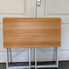 Desk foldable