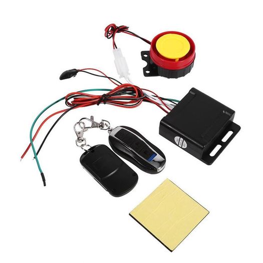 12V Motorcycle Bike Keyless Anti-theft Security Alarm System Remote Control