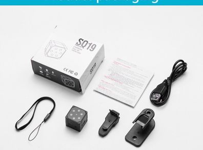 Portable Mini Camera Espion Enregistreur with Motion Detective Sensor Vision Nocturne Cameras Miniature Micro Secret Cam SQ19