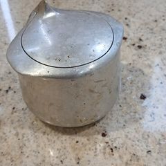 Picquot ware sugar bowl