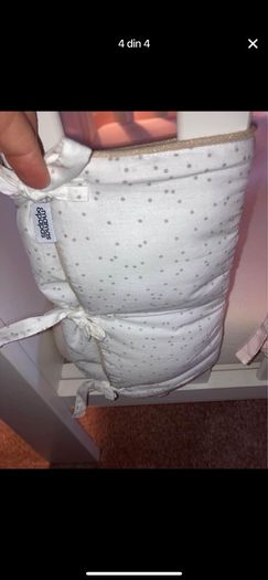 Mamas and papas cot bar covers bumper