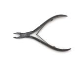 Nail Cuticle Nipper Toe Manicure Scissors Nail Art Clipper Cutter (10.5cm, Black)