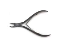 main image for ad Nail Cuticle Nipper Toe Manicure Scissors Nail Art Clipper Cutter (10.5cm, Black)