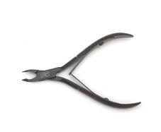 Nail Cuticle Nipper Toe Manicure Scissors Nail Art Clipper Cutter (10.5cm, Black)