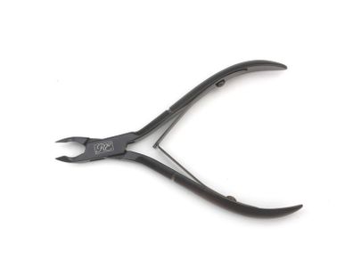 Nail Cuticle Nipper Toe Manicure Scissors Nail Art Clipper Cutter (10.5cm, Black)