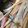 Carpenter's tool case with tools Image 6