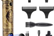 Hair Clippers Men Professional Beard Trimmer,Cordless Electric Self Hair Clippers with LCD Screen,Precision Outliner Trimmer-Smooth Clipping,Sharp Shavers-Rechargeable Battery,Gifts for Men (FREE POSTAGE)