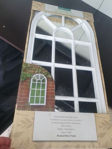 Decorative Garden Mirror