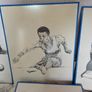 4 Sport Prints 40x50cm French 1980's Image 3