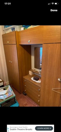 wardrobe set with locker