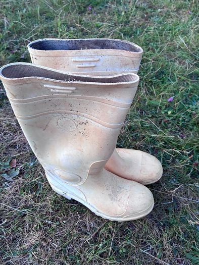 mens safety wellingtons size 9