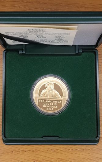 Poland 200 zlotych, 22ct gold coins