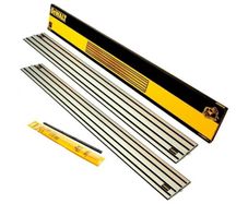 2 x DeWalt DWS5022 1.5m Guide Rail for DWS520 Plunge Saws & Connector
