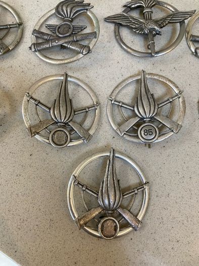Italian Army badges Infantry sold as a lot
